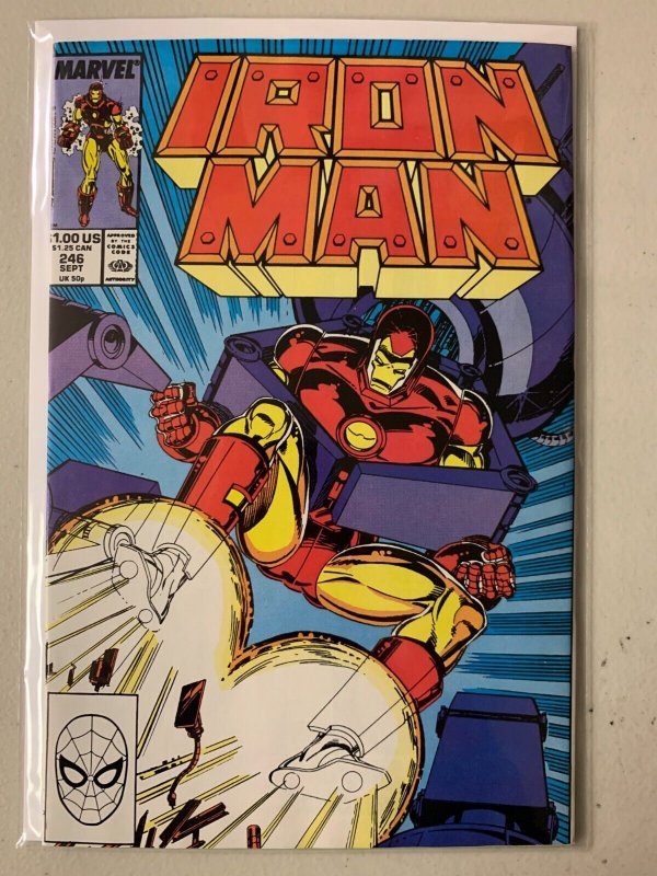 Iron Man comics lot #201-246 33 diff avg 8.0 (1985-89)