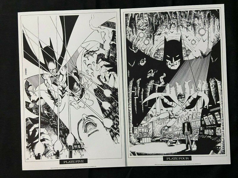 GEORGE PEREZ BATMAN PORTFOLIO OPENED NEAR COMPLETE