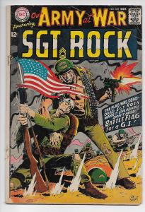 Our Army at War #185 - Sgt Rock / Joe Kubert (DC, 1967) - GD/VG