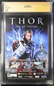 Carnage (2011) # 4 (CGC 9.6 SS) Signed Clayton Crain * Marvel Comics * Zeb Wells