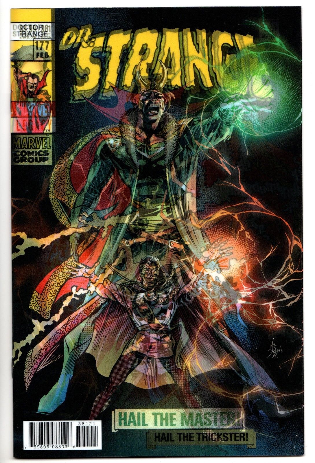 DR.STRANGE 3 VF+ 8.5 ;older issue story-new dialogue and new art