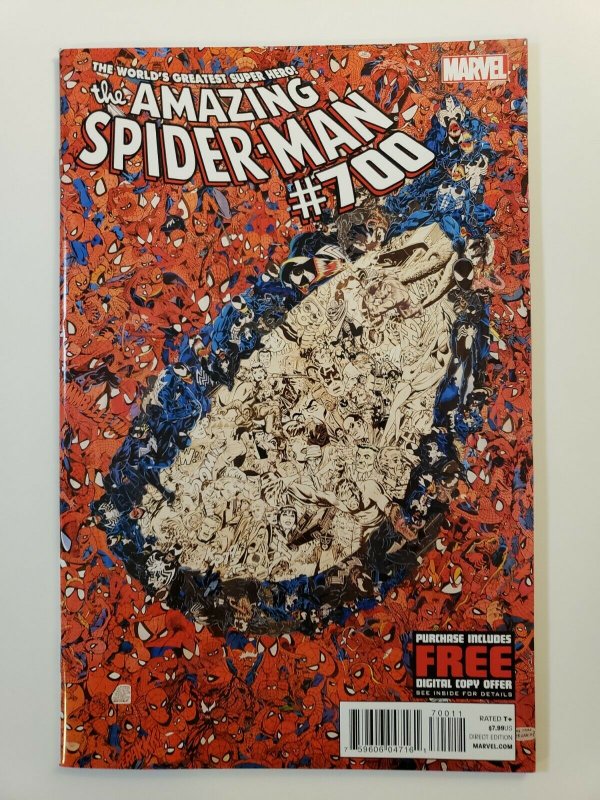 AMAZING SPIDER-MAN #700 ORIGINAL COVER VF/NM MARVEL COMICS 2013