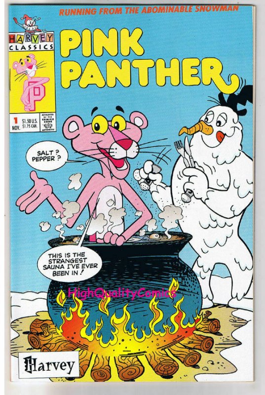 PINK PANTHER 1 NM Harvey Cartoon Character Yeti 1993  more in store