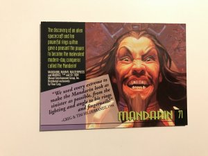 Mandarin #71 card : 1994 Marvel Masterpieces, NM; Hilderbrandt art