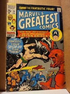 Marvel's Greatest Comics #25 (1970) abc