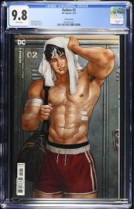 (2022) ROBINS #2 RED HOOD/JASON TODD Workout Variant Cover CGC 9.8 WP!