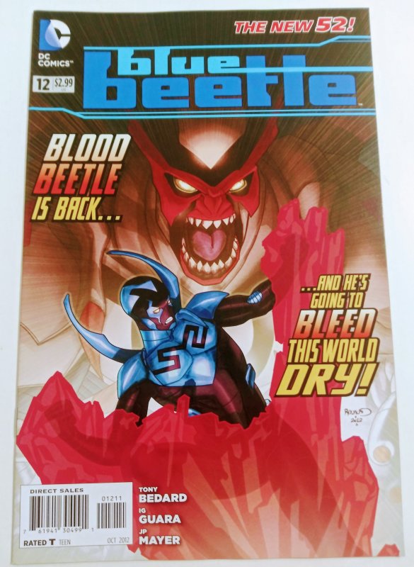 Blue Beetle #12 (2012) 1¢ Auction! No Resv! See More!