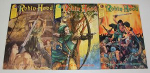 Robin Hood #1-3 VF/NM complete series - tim truman - eclipse comics 2 set lot