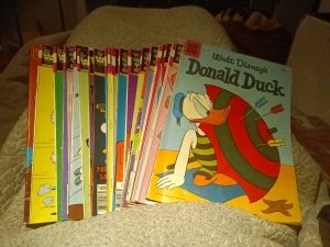 Donald Duck 22 Issue Bronze Age Comics Lot Run Set Collection Gold Key