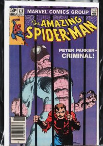 The Amazing Spider-Man #219 (1981) Spider-Man