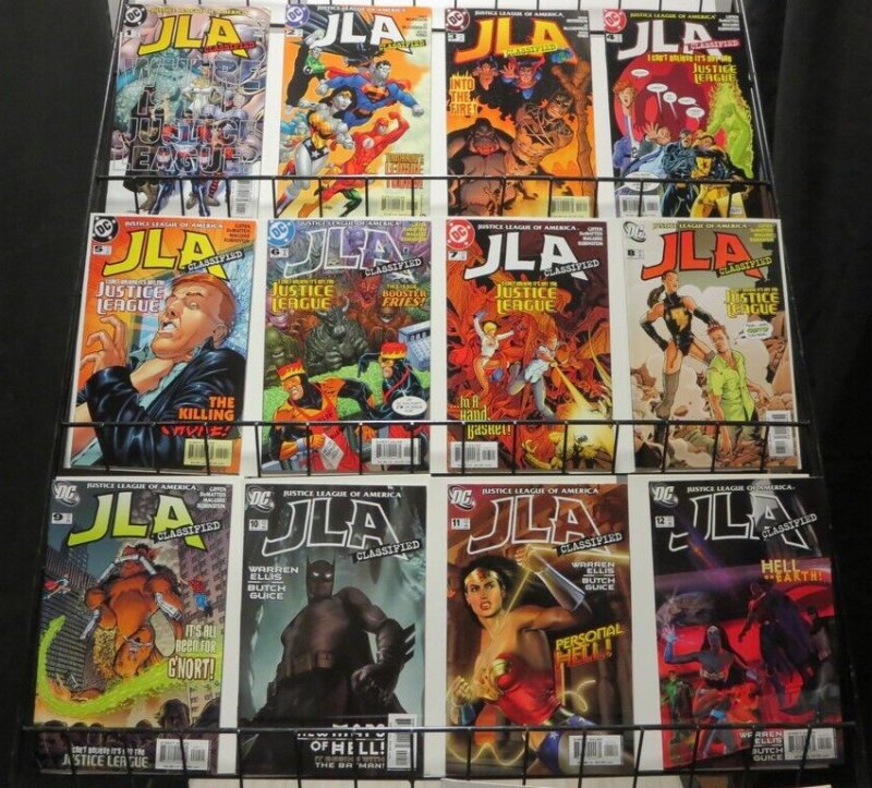 JLA CLASSIFIED (2005-2008) 1B,2-54  the COMPLETE great writer/artist teams