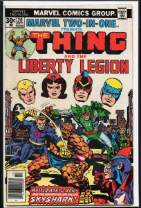 Marvel Two-in-One #20 (1976) Liberty Legion