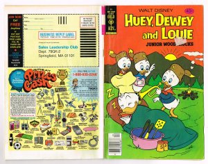 Huey, Dewey and Louie Junior Woodchucks #55 (1979)   Gold Key  40cent Comic