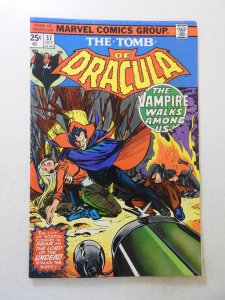 Tomb of Dracula #37 (1975) FN Condition! MVS intact! small tape pull bc