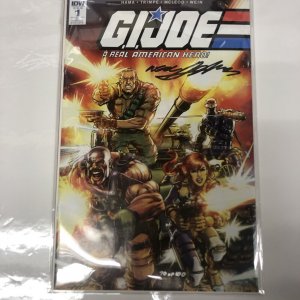 G.I.Joe (2017) # 01 Signed Neal Adams  (NM) Hama • Trimpe • IDW Publishing
