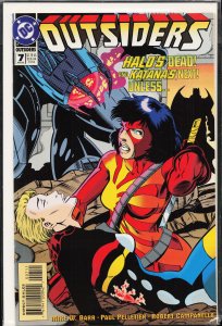 Outsiders #7 (1994) Halo