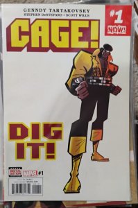 CAGE  # 1  2016   marvel disney luke cage  tartakovskky dig it