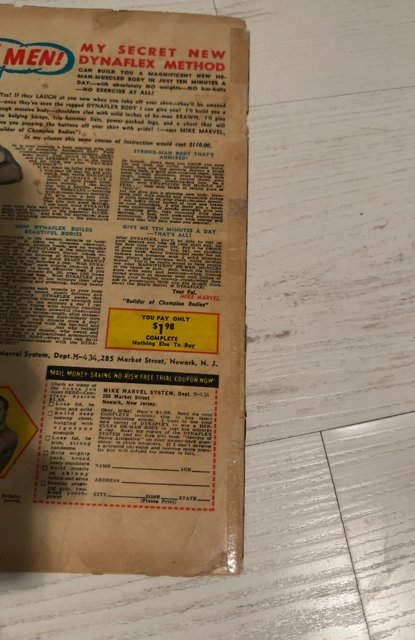 The X-Men #10 (1965)1st Kazar in X-men Low grade see description