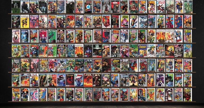 Huge Lot 140+ Comics with X-Man, Suicide Squad, X-Factor, Jla & More!
