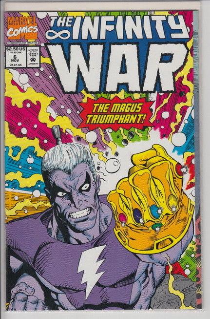 INFINITY WAR 1 2 3 4 5 6 COMPLETE 1-6 SET FULL RUN AVENGERS THANOS NM
