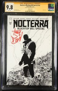 Nocterra Blacktop Bill Special (2022) # nn (CGC 9.8 SS) Signed Tony Daniels