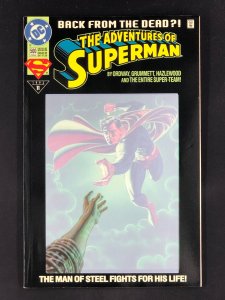 Adventures of Superman #500 Collector's Edition Cover (1993)