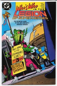 Who's Who in the Legion of Super-Heroes #4 (1988) Legion of Super-Heroes