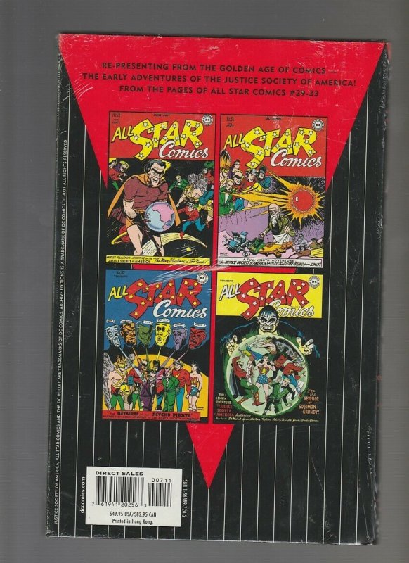 ALL STAR COMICS v.7 Hardcover SEALED DC / Fisherman Collection