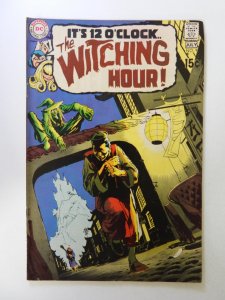 The Witching Hour #9 (1970) FN/VF condition overspray