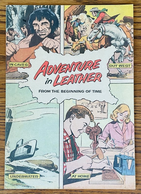 ADVENTURE IN LEATHER 1961 NEAL ADAMS ART TANDY GIVEAWAY PROMO PROMOTIONAL