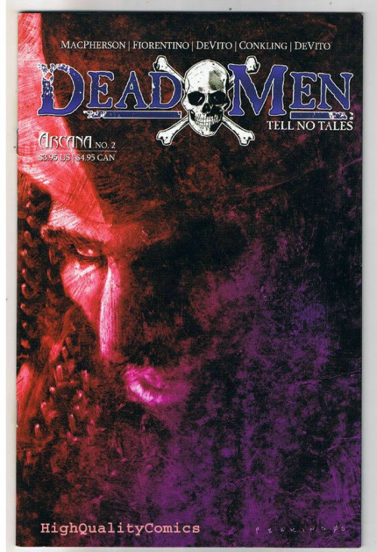 DEAD MEN TELL NO TALES #2, NM, Pirates, Swords, 2005, more in store