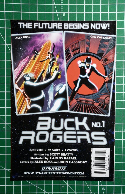 Buck Rogers #0 Negative Art - John Cassaday Variant (2009)