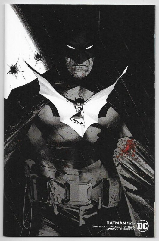 Batman #125 DC Comics 1:25 Jimenez Wraparound Variant 