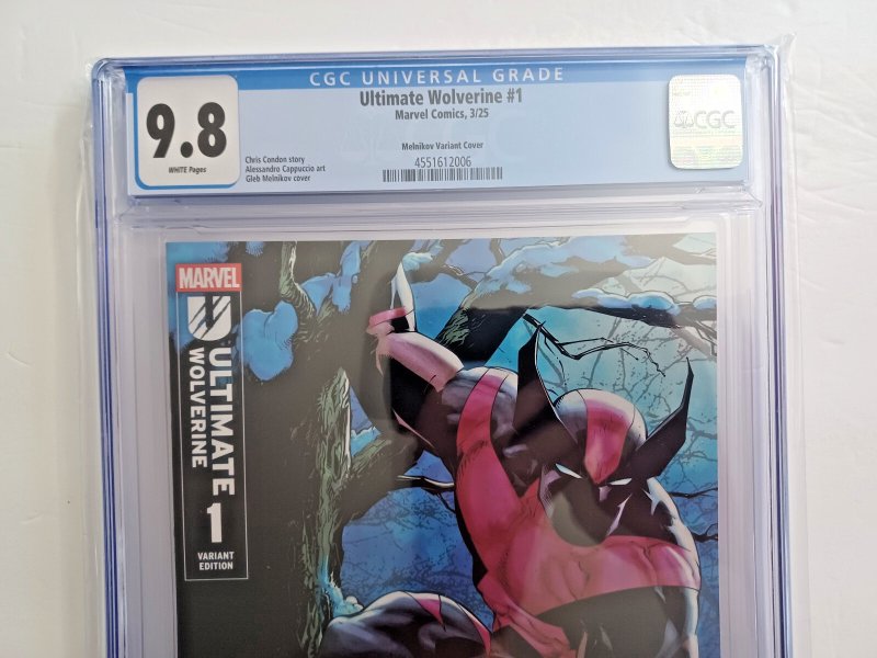Ultimate Wolverine #1 - Melnikov Variant - 2025 - CGC 9.8