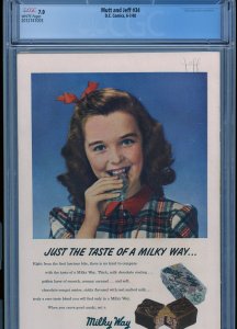 Mutt & Jeff 34  CGC 7.0  1948