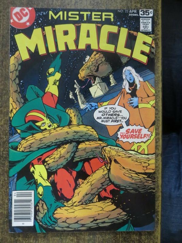 MISTER MIRACLE 23 F-VF Mike GOLDEN 4/1978 COMICS BOOK