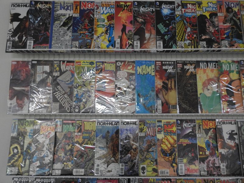 Huge Lot 130+ Comics W/ Flash, New Mutants, Northlanders+ Avg Fine+ Condition!!