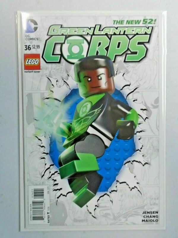 Green Lantern Corps #36B Lego Variant 2nd Series 8.0 VF (2015)