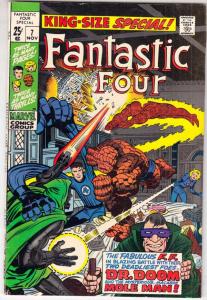 Fantastic Four King-Size Special #7 (Nov-69) NM- High-Grade Fantastic Four, M...