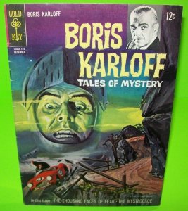 Boris Karloff Tales Of Mystery Comic Gold Key Faces Of Fear Dec 1964 Issue 8 