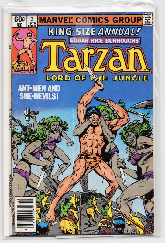 Tarzan Annual #3 (1979) Tarzan