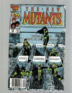 12 The New Mutants Marvel Comic Books #29 31 38 40 41 43 44 47 48 49 50 56 GB2