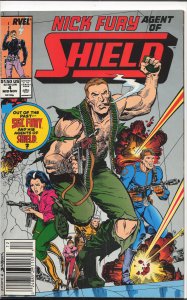 Nick Fury, Agent of SHIELD #4 (1989) Nick Fury