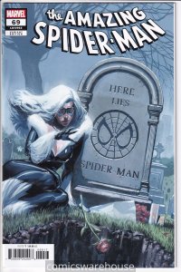 AMAZING SPIDER-MAN (2022 MARVEL) #69 VARIANT 1:25 BEN HARVEY NM R78130