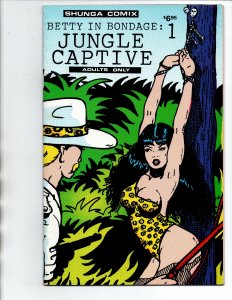 Betty in Bondage: Jungle Captive #1 - Bettie Page - Shunga - FN