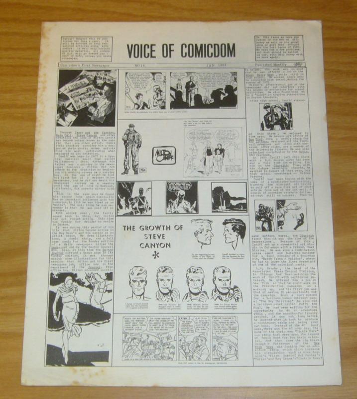 Voice of Comicdom #10 FN january 1968 fanzine - marv wolfman - john workman