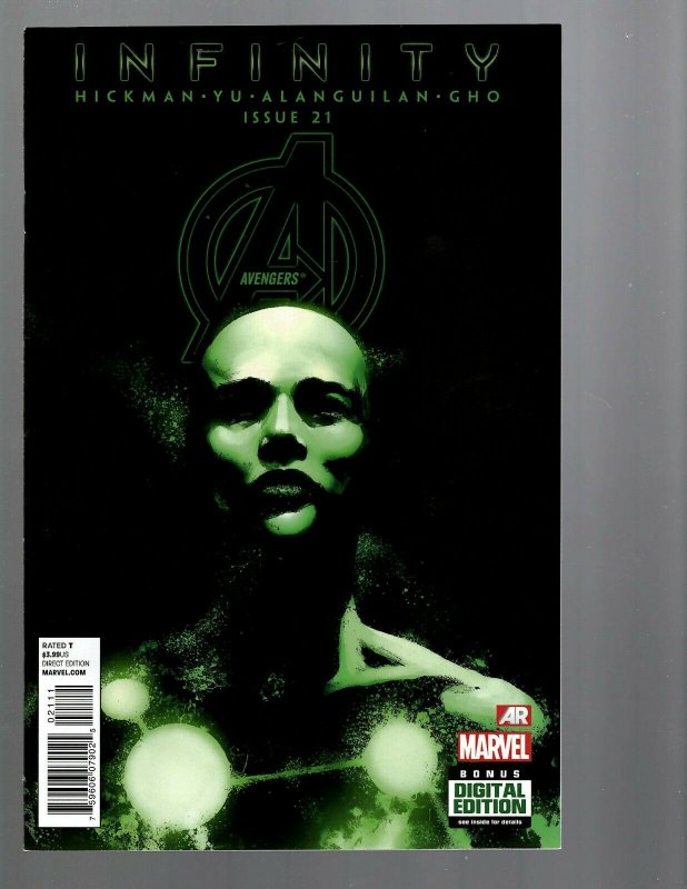 12 Marvel Comics Avengers #13 14 15 16 17 18 19 20 21 22 24 25 J446 