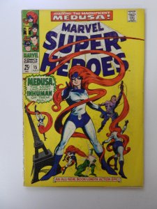 Marvel Super-Heroes #15 (1968) VG/FN condition 1/2 spine split