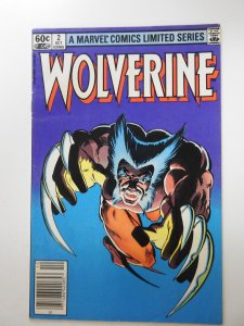 Wolverine #2 (1982) Frank Miller Solid VG+ Condition!