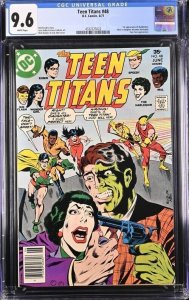TEEN TITANS #48 CGC 9.6 1ST BUMBLEBEE HARLEQUIN RICH BUCKLER WHITE PAGES 5022